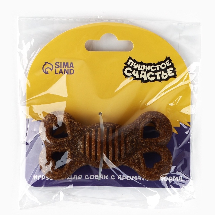 Игрушка для собак жевательная со ароматом корма «Крабик», 9.5 х 5 см Игрушка для собак жевательная со ароматом корма «Крабик», 9.5 х 5 см