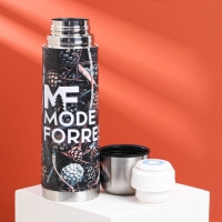 Термос «Шишки» в кожзаме, MODE FORREST, 750 мл, время сохранения тепла 16-18 ч Термос «Шишки» в кожзаме, MODE FORREST, 750 мл, время сохранения тепла 16-18 ч