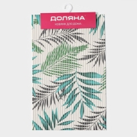 Коврик для дома Доляна &laquo;Пальмовая ветвь&raquo;, 40&times;65 см, цвет зелёный