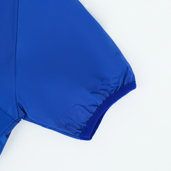 Комбинезон для собак, демисезонный с подкладом, размер L (ДС 32, Ог 48 см), синий Комбинезон для собак, демисезонный с подкладом, размер L (ДС 32, Ог 48 см), синий