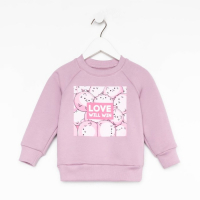 Джемпер детский KAFTAN "Dream" р.32 (110-116), лиловый