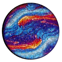 Пазл деревянный фигурный &laquo;Магия красок&raquo;, круглый, 114 элементов