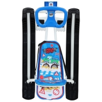 Снегокат «Тимка спорт 4-1», ТС4-1/БГ, со спинкой и ремнём безопасности, цвет белый/голубой Снегокат «Тимка спорт 4-1», ТС4-1/БГ, со спинкой и ремнём безопасности, цвет белый/голубой