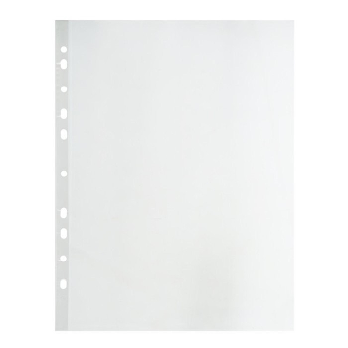 Файл-вкладыш А4, 50 мкм, Calligrata "Люкс", матовый, вертикальный, 100 штук