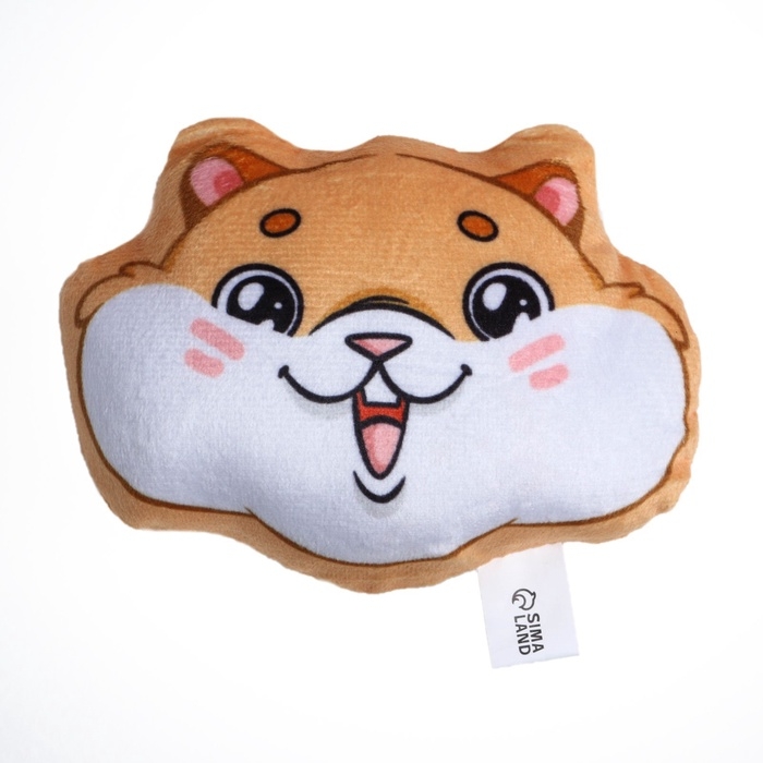 Игрушка для кошек с мятой &laquo;&lrm;Хомячок&raquo;&lrm;, 12 х 9,2 см