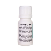 Гербицид для уничтожения сорняков на газоне и землянике "Лорнет", флакон, 12 мл Гербицид для уничтожения сорняков на газоне и землянике "Лорнет", флакон, 12 мл