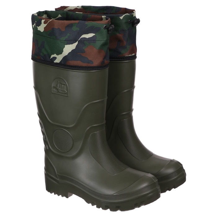 Сапоги мужские С-100М, ЭВА, оливковые, размер 43