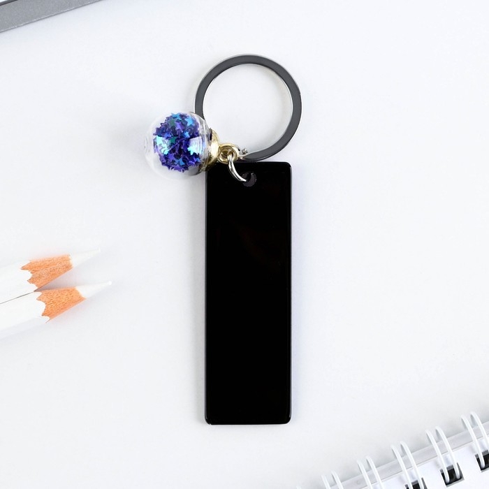 Брелок для ключей акриловый, пластина &laquo;Аниме&raquo;, 8 х 2 см