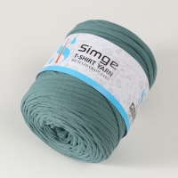 Трикотажная пряжа вторичная 90% хлопок,10% п/э, 100м/450&plusmn;50 гр (полынь) МИКС