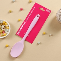 Ложка гарнирная Доляна &laquo;Винфор&raquo;, силикон, 20,7 см, цвет МИКС