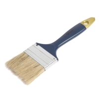 Кисть плоская ТУНДРА, натуральная щетина, пластиковая рукоятка, 2.5", 63 мм Кисть плоская ТУНДРА, натуральная щетина, пластиковая рукоятка, 2.5", 63 мм