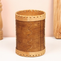 Туес &laquo;Деревня", сахар, 10 х 10 х 14 см