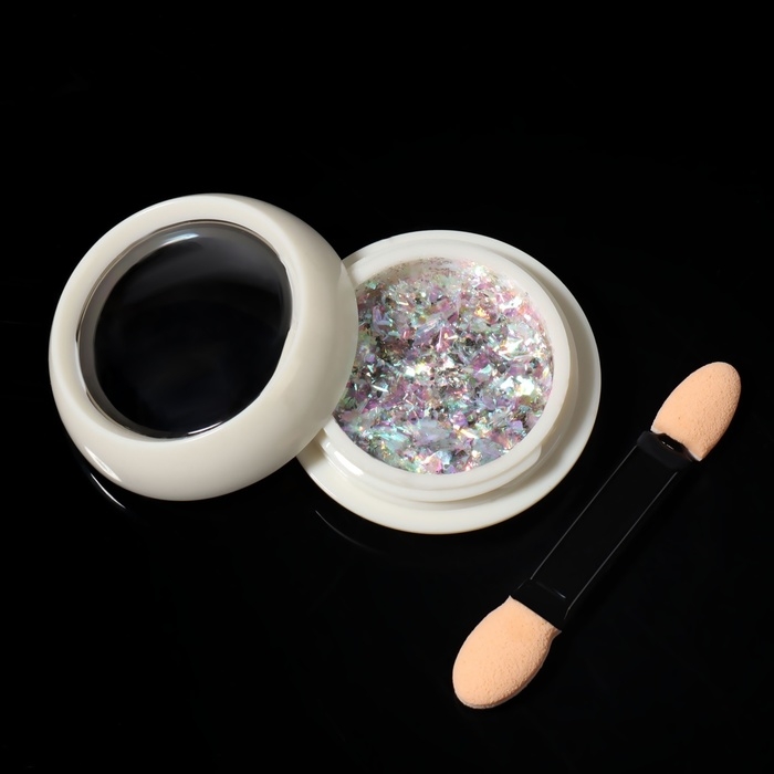 Втирка для ногтей, с аппликатором, цвет северное сияние Втирка для ногтей, с аппликатором, цвет северное сияние