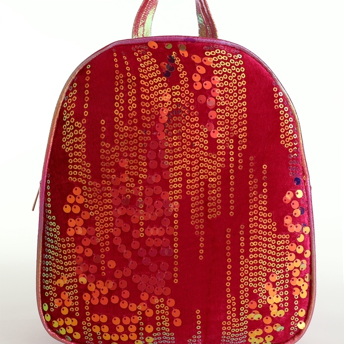 Рюкзак детский на молнии «Выбражулька», цвет розовый Рюкзак детский на молнии «Выбражулька», цвет розовый