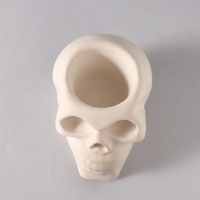 Подсвечник "Череп " 7*10см белый Подсвечник "Череп " 7*10см белый