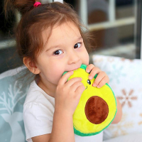 Развивающая игрушка-грелка «Авокадо» Развивающая игрушка-грелка «Авокадо»