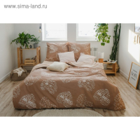 Постельное бельё "Этель" 1.5 сп Te amo (вид 3) 143 х 215 см,150 х 214 см, 70 х 70 - 2 шт, бязь