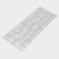 Дорожка на стол Доляна &laquo;Астры&raquo;, 89&times;35 см, цвет серебро