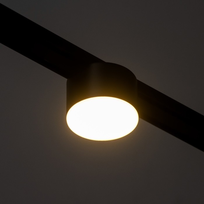 Светильник трековый SLIM Светильник трековый SLIM "Тубус" LED 5Вт 3000K-6000К 48V CRI90 черный 7х7х7см