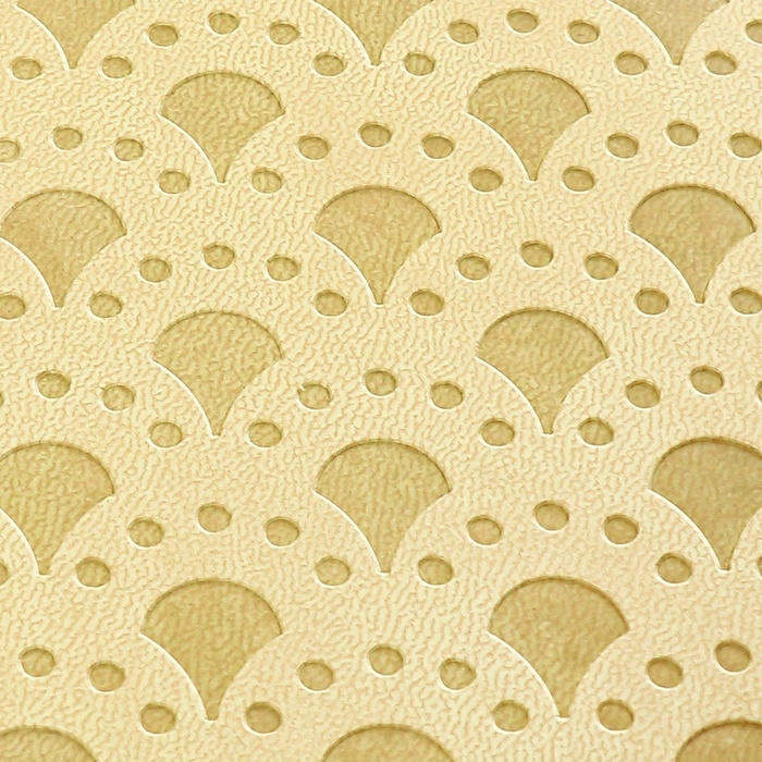 Ежедневник недатированный, формат А6, 100 листов, в клетку, обложка кожзам, на резинке, бежевый