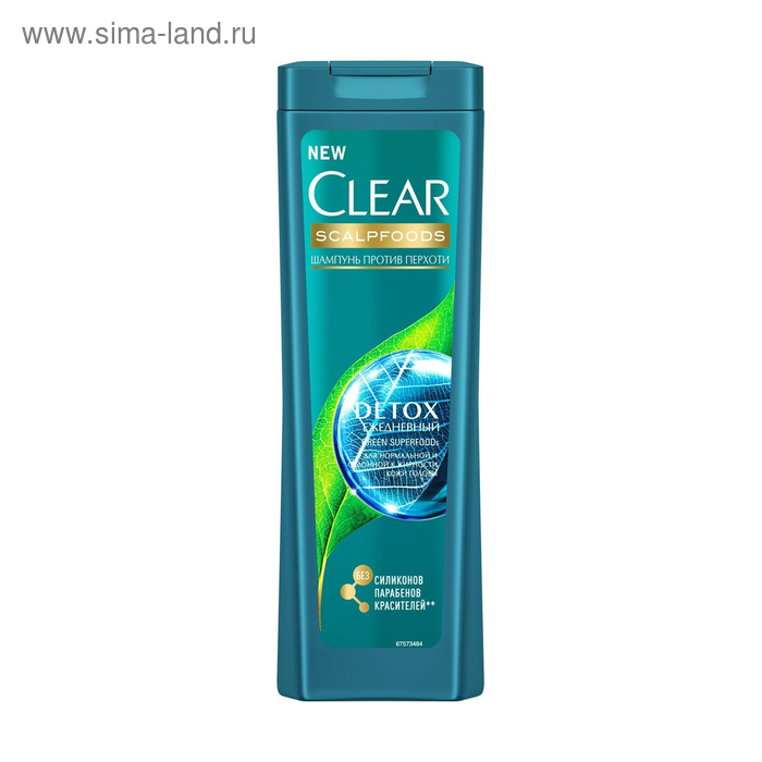 Шампунь-детокс Clear Vita Abe &laquo;Ежедневный&raquo;, против перхоти, 400 мл