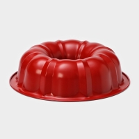 Форма для выпечки Доляна &laquo;Ренард&raquo;, 24&times;7 см, антипригарное покрытие, цвет красный