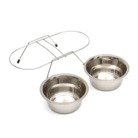 Набор из 2 мисок на подставке, 2 х 800 мл Набор из 2 мисок на подставке, 2 х 800 мл