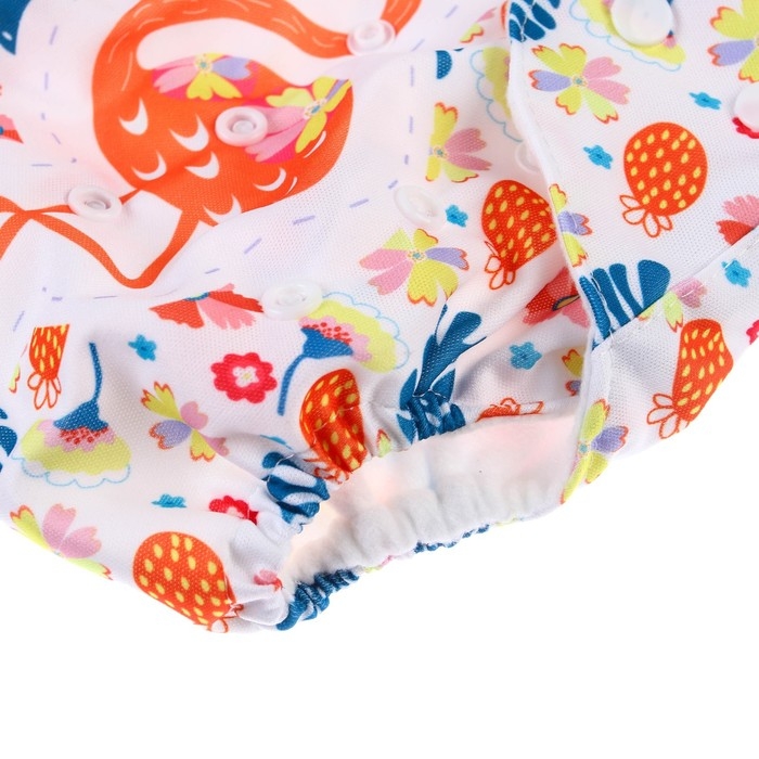 Трусики-подгузник, многоразовый &laquo;Фламинго&raquo;, Крошка Я