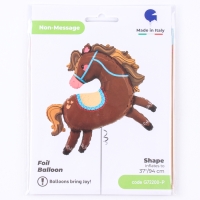 Шар фольгированный 37" &laquo;Любимая лошадка&raquo;, фигура