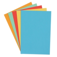 Бумага цветная А4, 100 листов CREATIVE Интенсив, 5 цветов, 80 г/м2