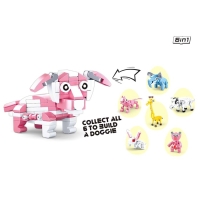 Конструктор в яйце &laquo;Животные&raquo;, 12 видов, МИКС