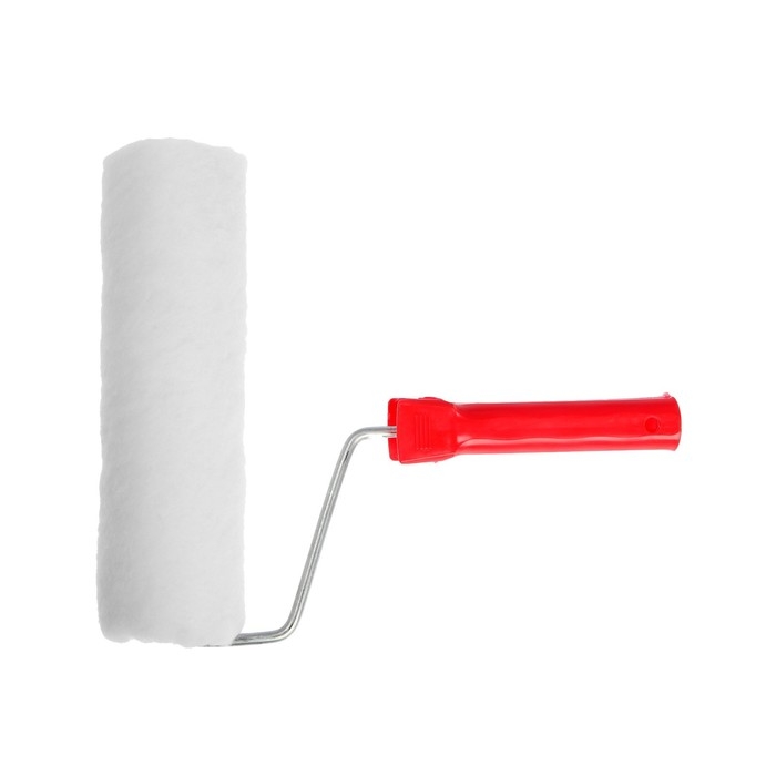 Валик ЛОМ, искусственный мех, 230 мм, рукоятка d=6 мм, D=48 мм, ворс 16 мм Валик ЛОМ, искусственный мех, 230 мм, рукоятка d=6 мм, D=48 мм, ворс 16 мм