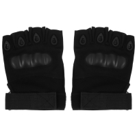 Перчатки тактические ONLYTOP, без пальцев, р. M, цвет чёрный