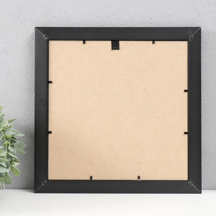 Фоторамка пластик "МИРАМ" 25х25 см венге (пластиковый экран)