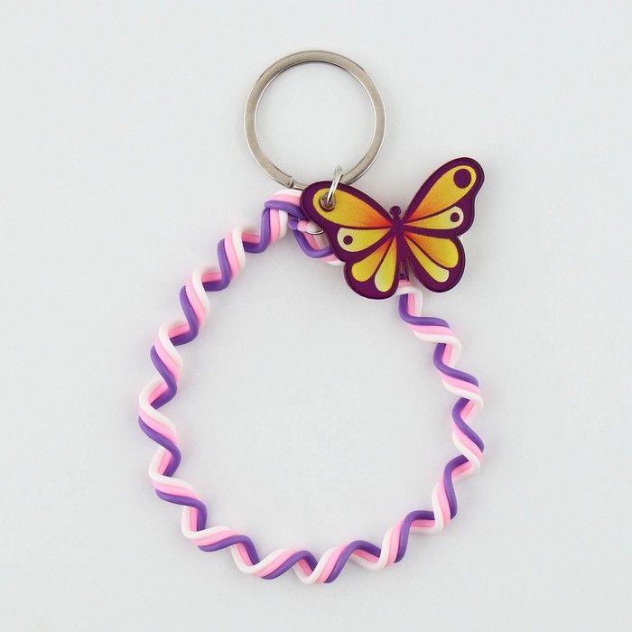 Брелок для ключей детский шнурок &laquo;Самая яркая&raquo;, 15 х 6 см