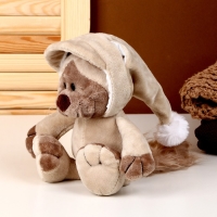 Мягкая игрушка &laquo;Котик&raquo; в костюме, 25 см, цвет бежевый