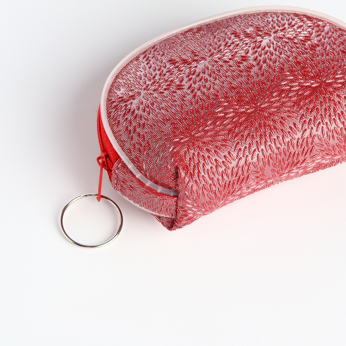 Кошелёк женский на молнии, цвет красный Кошелёк женский на молнии, цвет красный