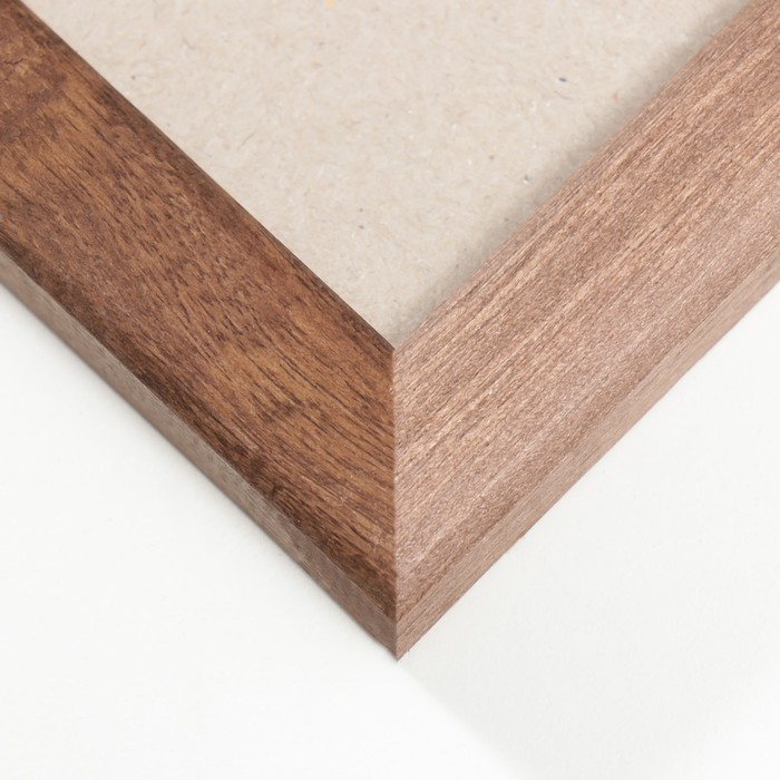 Фоторамка сосна с19 орех 40х50 см (пластиковый экран)