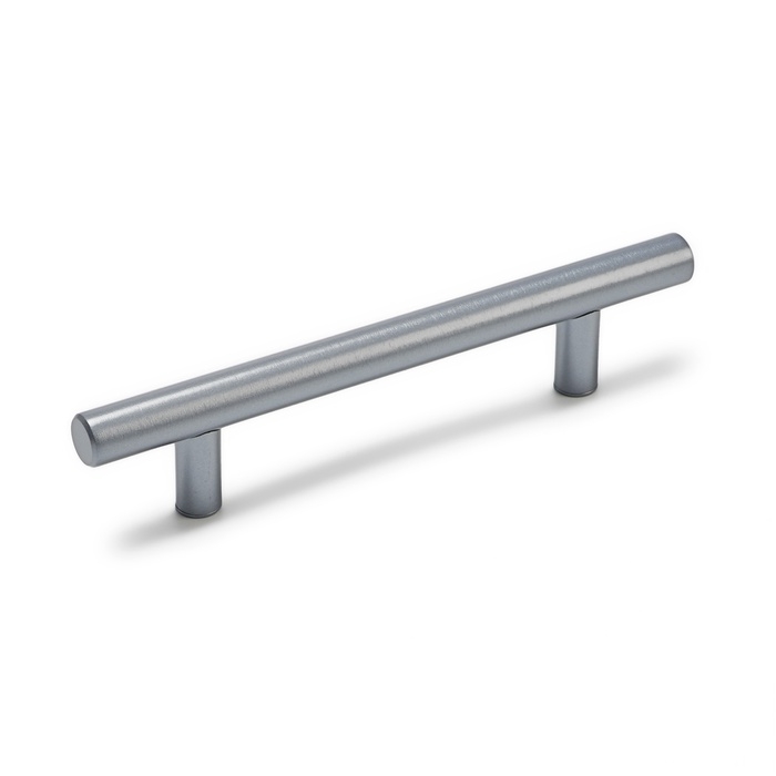 Ручка рейлинг ТУНДРА, облегчённая, d=12 мм, м/о 96/150 мм, внеш ножка, цвет графит Ручка рейлинг ТУНДРА, облегчённая, d=12 мм, м/о 96/150 мм, внеш ножка, цвет графит