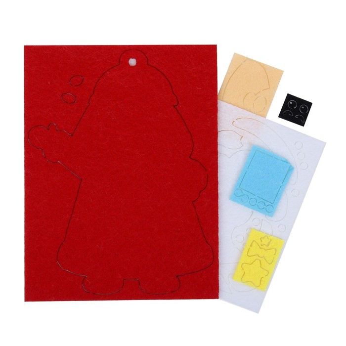 Набор для творчества &laquo;Создай ёлочное украшение из фетра&raquo;