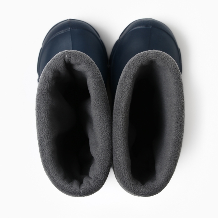 Сапоги детские с утеплителем, цвет синий, размер 30/31