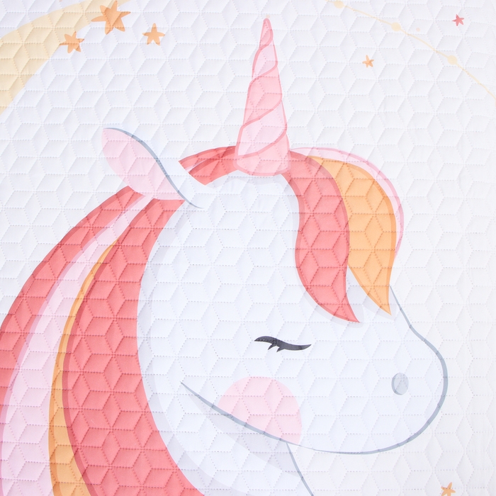 Покрывало "Этель" 1,5 сп Boho rainbow, 145*210&plusmn;5 см, микрофибра