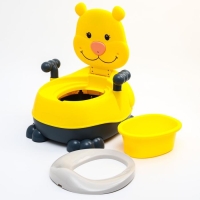 Горшок детский &laquo;Тигренок&raquo;, цвет желтый