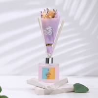 Диффузор ароматический с букетом "Flamingo", 50 мл, тропические фрукты, "Богатство Аромата" Диффузор ароматический с букетом "Flamingo", 50 мл, тропические фрукты, "Богатство Аромата"