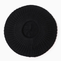 Берет детский MINAKU, цвет черный, р-р 50 Берет детский MINAKU, цвет черный, р-р 50