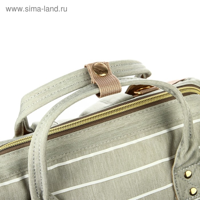 Сумка рюкзак для мамы и малыша, цвет серый/желтый Сумка рюкзак для мамы и малыша, цвет серый/желтый