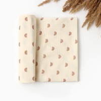 Пеленка двухслойная Крошка Я Rainbow, 130х100см, муслин,100 % хлопок Пеленка двухслойная Крошка Я Rainbow, 130х100см, муслин,100 % хлопок