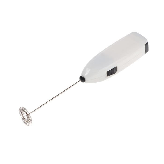 Капучинатор погружной Luazon LMR-07, от 2АА не в компл., цвет белый Капучинатор погружной Luazon LMR-07, от 2АА не в компл., цвет белый