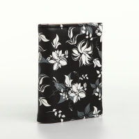 Кошелёк женский на кнопке, цвет чёрный Кошелёк женский на кнопке, цвет чёрный