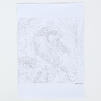 Роспись часов по номерам &laquo;Фламинго&raquo;, 30 х 30 см